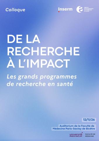 Journée annuelle de l’Agence de programmes de recherche en santé (APRS), « Soigner demain : nouvelle génération de programmes à fort impact »