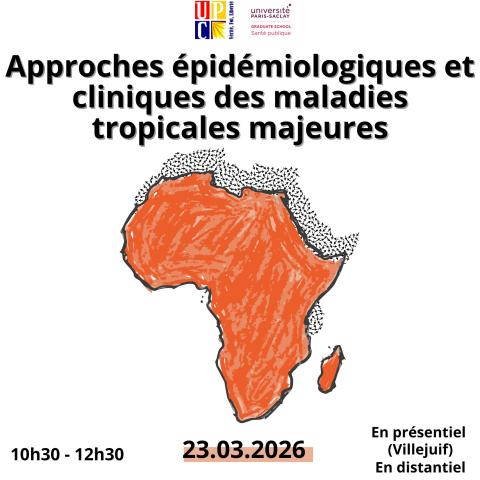 Séminaire - Approches épidémiologiques et cliniques des maladies tropicales majeures : tuberculose, choléra, Ebola et complications rénales