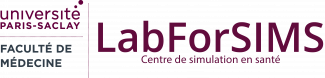 Logo LabForSIMS - Centre de simulation en santé - Université paris-Saclay